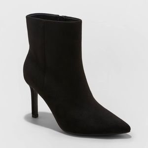 Womens Aggie Dress Boots, Black, Size 8